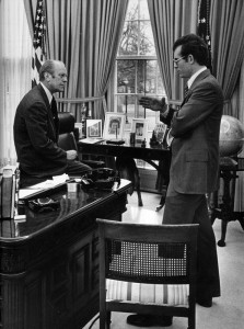 Bill Brockett and President Ford